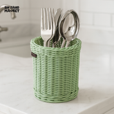 CYLINDRICAL WEAVE BASKET – HOME KITCHEN & TABLETOP STORAGE